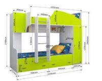 Статья Как двухъярусная кровать может сэкономить место в квартире Строительство и Ремонт